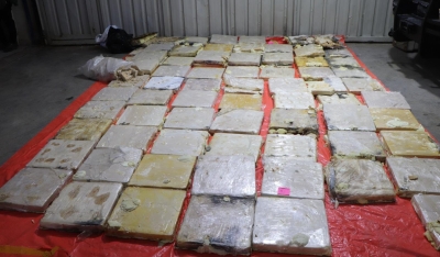 عملية اردنية سورية مشتركة تحبط تهريب 943 كغم من عجينة الكبتاجون عبر جابر