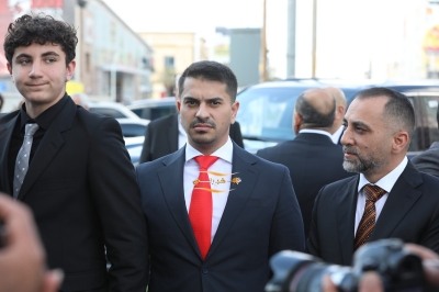 جاهة كريمة لطلب يد الآنسة أنفال الزبيدي للشاب طه العبيدي