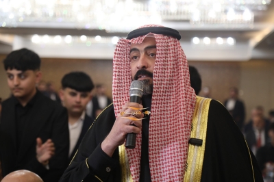 جاهة كريمة لطلب يد الآنسة أنفال الزبيدي للشاب طه العبيدي