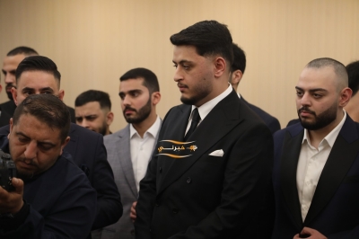 جاهة كريمة لطلب يد الآنسة أنفال الزبيدي للشاب طه العبيدي