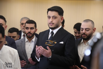 جاهة كريمة لطلب يد الآنسة أنفال الزبيدي للشاب طه العبيدي