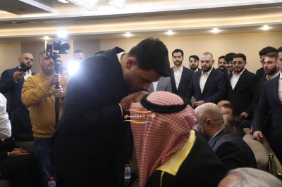 جاهة كريمة لطلب يد الآنسة أنفال الزبيدي للشاب طه العبيدي