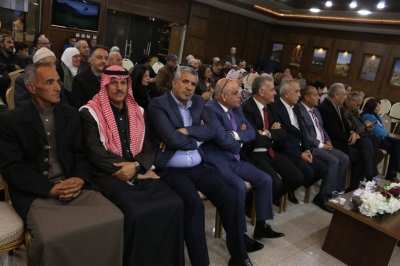 وزير الثقافة يرعى إشهار رواية (المربية) للكاتب العظمات