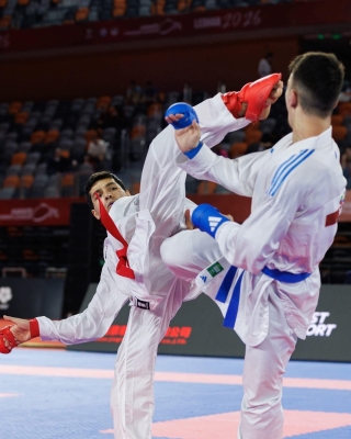 الجعفري يتوّج بالذهب.. وبرونزيتان للأردن في الدوري العالمي للكراتيه