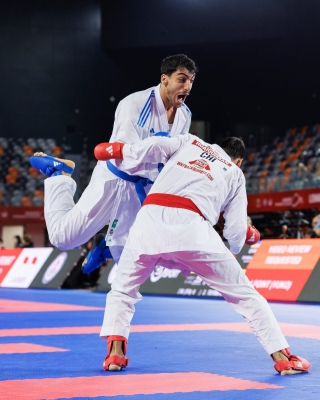 الجعفري يتوّج بالذهب.. وبرونزيتان للأردن في الدوري العالمي للكراتيه