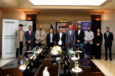 سامسونج إلكترونيكس المشرق العربي تفتتح معرضها في عمان الأهلية وتوقّعان مذكرة تعاون