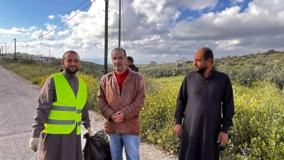 فعاليات مسجد عثمان بن عفان بلدة الأشرفية بإشراف فضيلة الشيخ محمد بني حمود تجسيداً للأستراتيجية الوطنية للنظافة