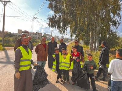فعاليات مسجد عثمان بن عفان بلدة الأشرفية بإشراف فضيلة الشيخ محمد بني حمود تجسيداً للأستراتيجية الوطنية للنظافة