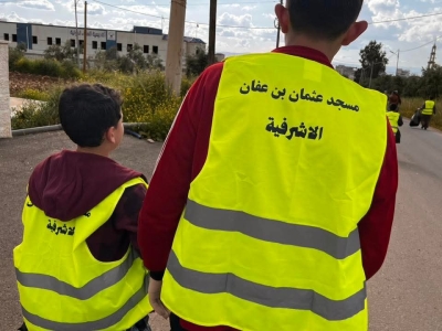 فعاليات مسجد عثمان بن عفان بلدة الأشرفية بإشراف فضيلة الشيخ محمد بني حمود تجسيداً للأستراتيجية الوطنية للنظافة