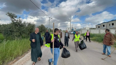 فعاليات مسجد عثمان بن عفان بلدة الأشرفية بإشراف فضيلة الشيخ محمد بني حمود تجسيداً للأستراتيجية الوطنية للنظافة