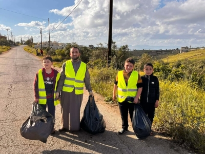 فعاليات مسجد عثمان بن عفان بلدة الأشرفية بإشراف فضيلة الشيخ محمد بني حمود تجسيداً للأستراتيجية الوطنية للنظافة