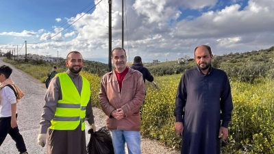 فعاليات مسجد عثمان بن عفان بلدة الأشرفية بإشراف فضيلة الشيخ محمد بني حمود تجسيداً للأستراتيجية الوطنية للنظافة