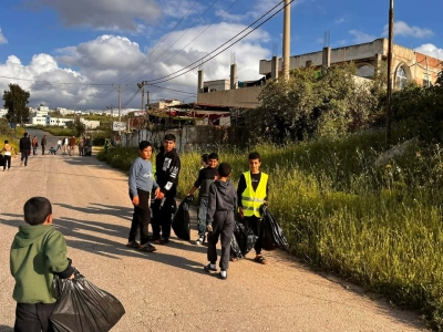 فعاليات مسجد عثمان بن عفان بلدة الأشرفية بإشراف فضيلة الشيخ محمد بني حمود تجسيداً للأستراتيجية الوطنية للنظافة