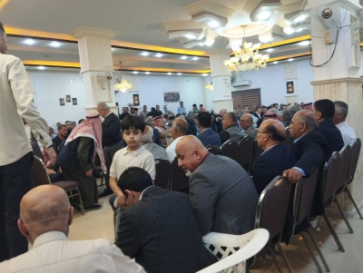 صلح عشائري بعد وفاة الطفل عمر العمري - صور