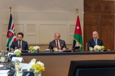 الملك يترأس اجتماعا يتعلق بـ (مشروع الناقل الوطني للمياه)