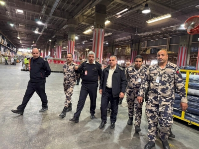 العكاليك يدعو لتبسيط الإجراءات وتسريع العمل في جمرك مطار التخليص