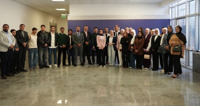 طلبة جامعة عمان العربية في زيارة علمية إلى المعهد القضائي الأردني لتعزيز المعرفة القانونية والتطبيقية