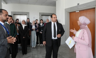 طلبة جامعة عمان العربية في زيارة علمية إلى المعهد القضائي الأردني لتعزيز المعرفة القانونية والتطبيقية