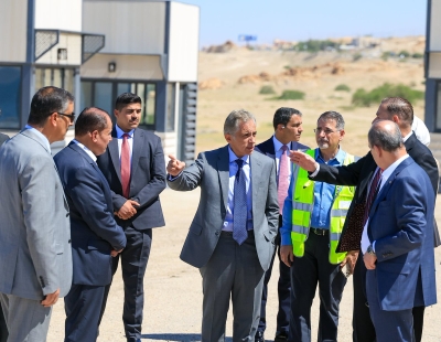 حسّان يتفقد مشاريع البحر الميت ويوجه لافتتاحها في عيد الاستقلال
