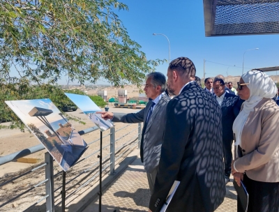 حسّان يتفقد مشاريع البحر الميت ويوجه لافتتاحها في عيد الاستقلال