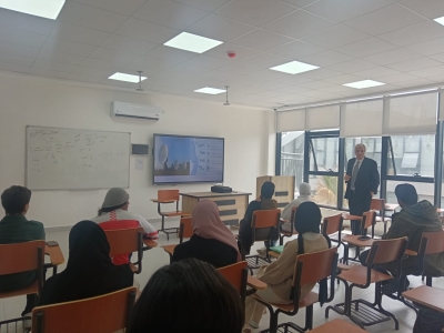 كلية علوم الطيران في عمان العربية تنظّم ورشة متخصصة بعنوان (كيف تخدم تكنولوجيا الفضاء الطيران المدني)