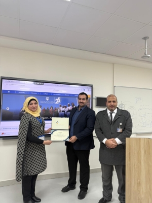 كلية تكنولوجيا المعلومات في (عمان العربية) تسلط الضوء على قصة نجاح خريجها إسلام ربابعة