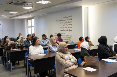 جامعة عمان العربية تنظم زيارة علمية لطلبة إدارة الموارد البشرية إلى مختبر الألعاب الأردني