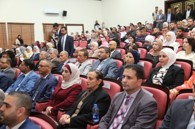 الأميرة عالية الطباع ترعى مسابقة قاص الجامعات في جامعة الزيتونة - صور