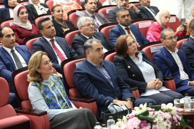 الأميرة عالية الطباع ترعى مسابقة قاص الجامعات في جامعة الزيتونة - صور