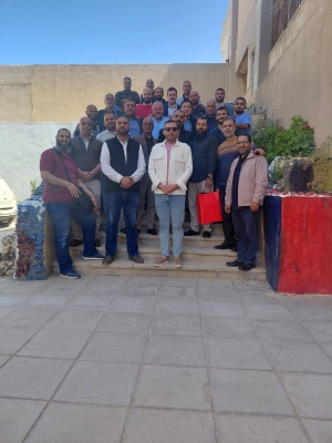 مدرسة الحسين المهنية تكرم العساسفة والملاحمة