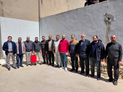 مدرسة الحسين المهنية تكرم العساسفة والملاحمة