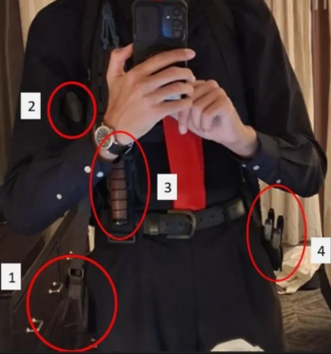 (سيلفي) صادمة للمتهم بمحاولة اغتيال ترمب قبل 30 دقيقة من الواقعة - صور