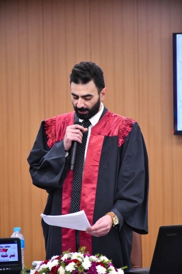 بامتياز مع مرتبة الشرف الأولى.. قيس بني خلف يحصل على درجة الدكتوراه في الإعلام من جامعة المنصورة