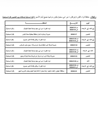 الأردن.. مواعيد الترخيص المتنقل للشهر الحالي