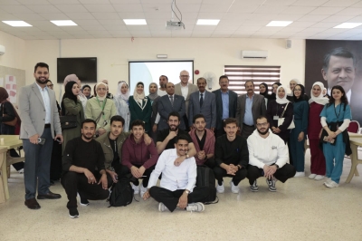 كلية العلوم الطبية التطبيقية في الزيتونة الأردنية تشارك في ورشة توعوية في مادبا