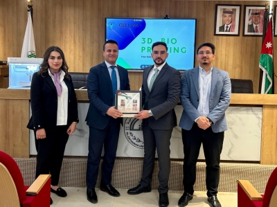 كلية الصيدلة في جامعة الزيتونة الأردنية تنظّم ورشة متخصصة حول الطباعة الحيوية ثلاثية الأبعاد في الأبحاث الصيدلانية