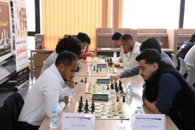 بطولة (ولي العهد للشطرنج) للجامعات الأردنية بنسختها الثانية في رحاب جامعة عمان العربية