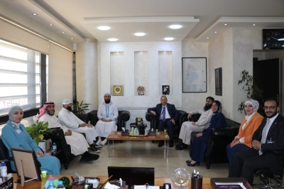 الداعية الدكتور أحمد العربي في رحاب جامعة عمان العربية: لقاء إيماني يعزز القيم والوعي المجتمعي