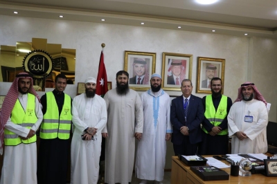 الداعية الدكتور أحمد العربي في رحاب جامعة عمان العربية: لقاء إيماني يعزز القيم والوعي المجتمعي