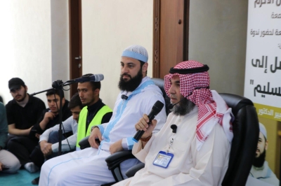 الداعية الدكتور أحمد العربي في رحاب جامعة عمان العربية: لقاء إيماني يعزز القيم والوعي المجتمعي