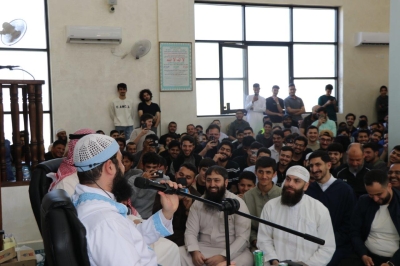 الداعية الدكتور أحمد العربي في رحاب جامعة عمان العربية: لقاء إيماني يعزز القيم والوعي المجتمعي