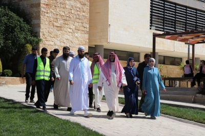 الداعية الدكتور أحمد العربي في رحاب جامعة عمان العربية: لقاء إيماني يعزز القيم والوعي المجتمعي