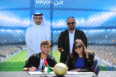 أمنية ونجم المنتخب الوطني عُودة الفاخوري يعلنان شراكة تدعم الشباب والطموح الأردني