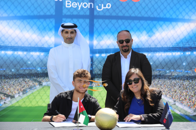 أمنية ونجم المنتخب الوطني عُودة الفاخوري يعلنان شراكة تدعم الشباب والطموح الأردني