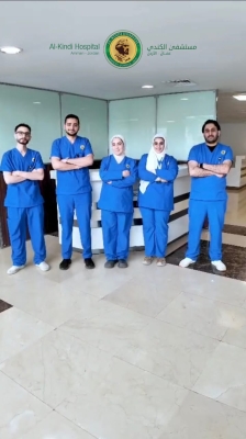 إدارة مستشفى الكندي تحتفل بمناسبة اليوم العالمي للتمريض