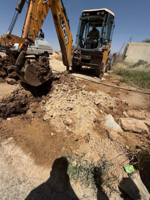 المياه : ضبط اعتداءات على خطوط رئيسية في ام الرصاص تزود برك