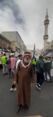 حزب الاتحاد الوطني الأردني يشارك في المسيرة الوطنية التي أُقيمت إحياءً لذكرى النكبة الفلسطينية