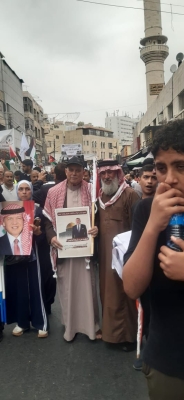 حزب الاتحاد الوطني الأردني يشارك في المسيرة الوطنية التي أُقيمت إحياءً لذكرى النكبة الفلسطينية