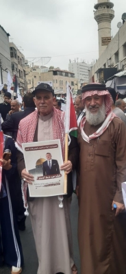 حزب الاتحاد الوطني الأردني يشارك في المسيرة الوطنية التي أُقيمت إحياءً لذكرى النكبة الفلسطينية