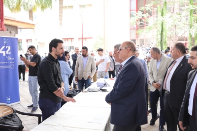 بالصور .. د. الحوراني يرعى يوم الابتكار في جامعة عمّان الأهلية بمشاركة شركات ريادية وتقنية
